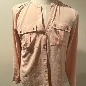 Plush Pink Calvin Klein blouse